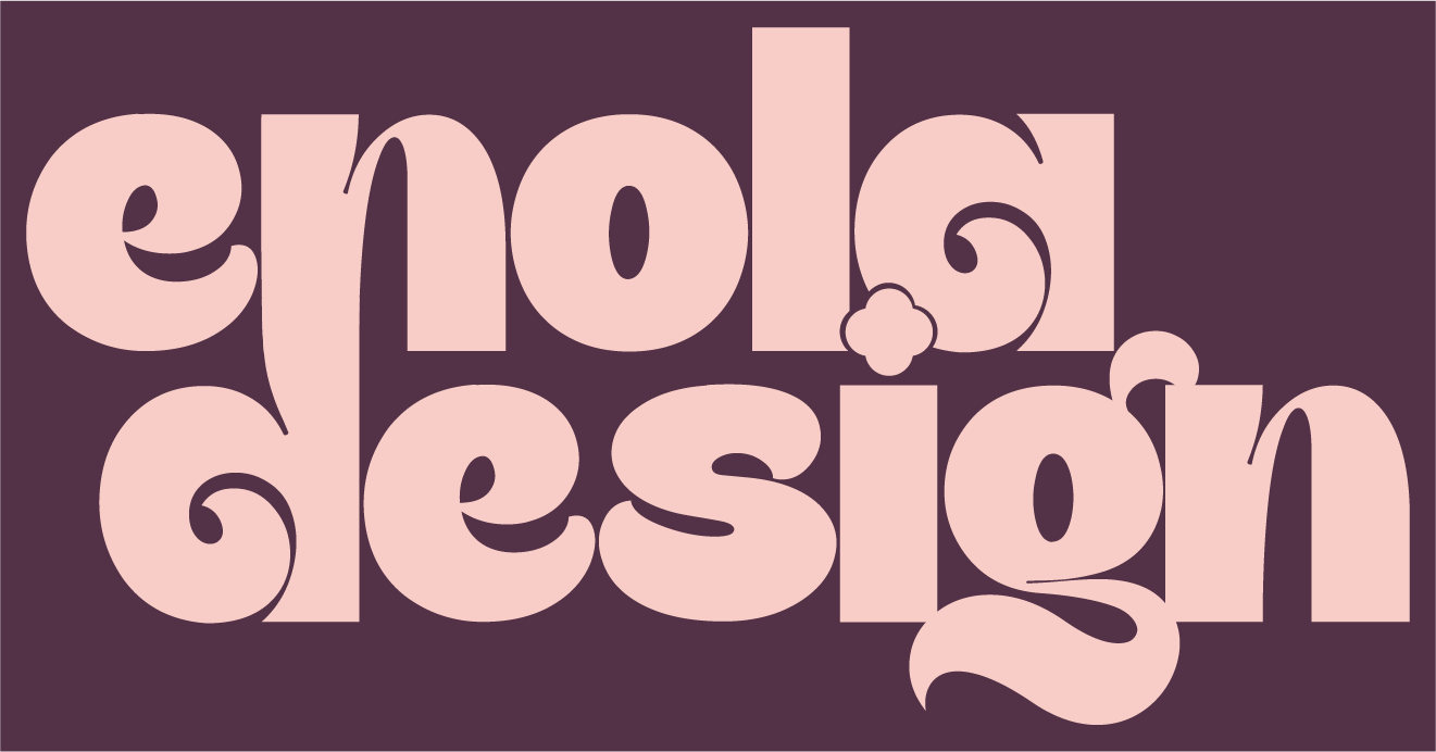 Logo du site Enola Design - Webdesigner et Graphiste Freelance