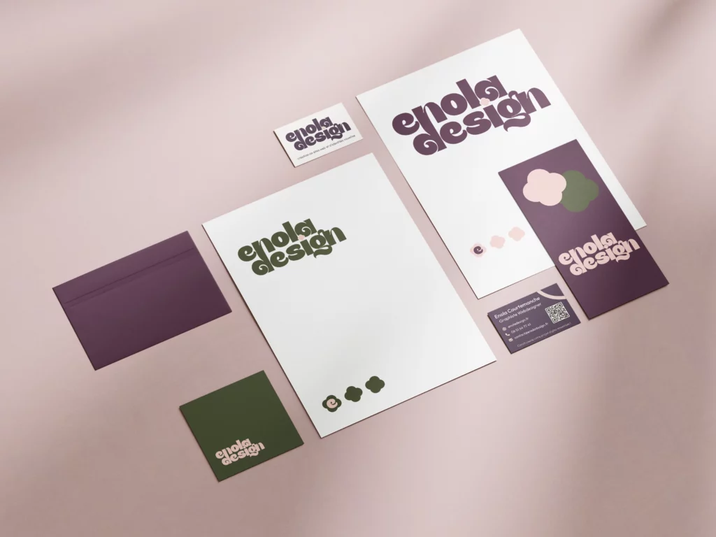 création de supports print en nouvelle aquitaine par une graphiste en creuse