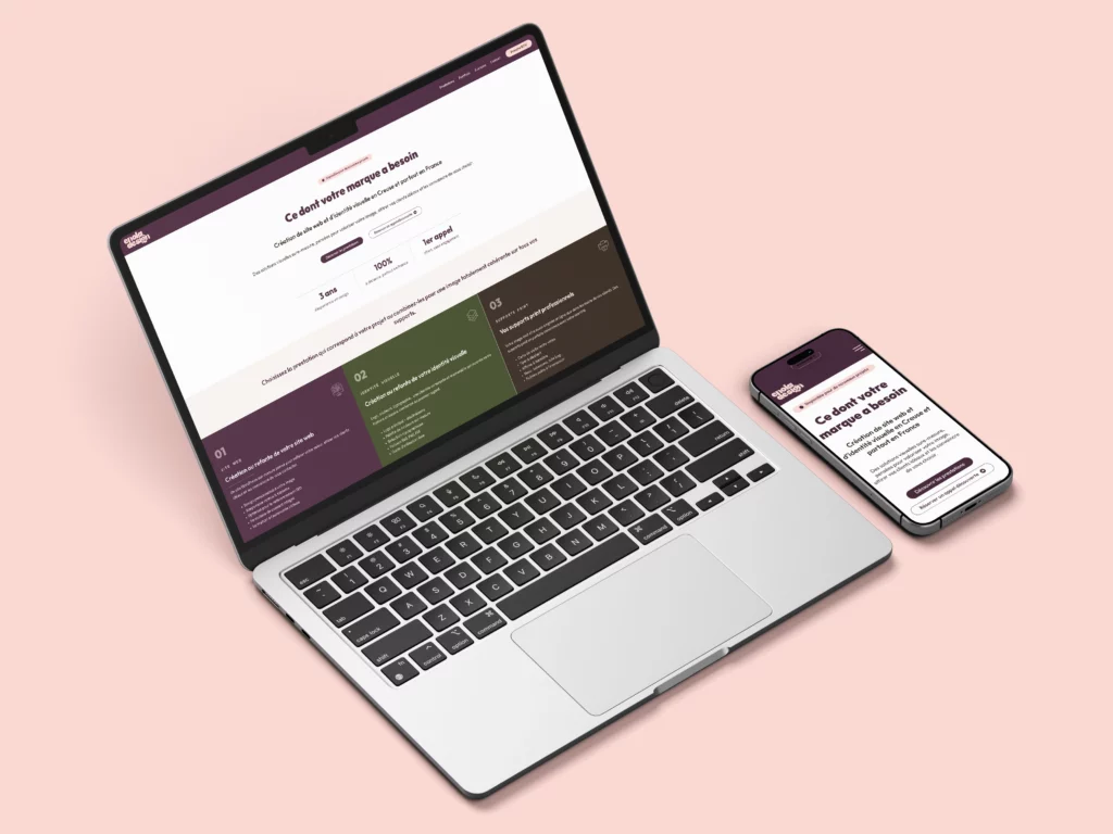 création de site web en nouvelle aquitaine par une webdesigner en creuse et disponible partout en France